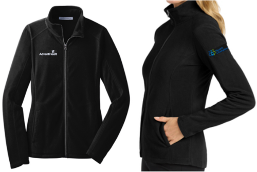 Women's Microfleece Jacket - Black
